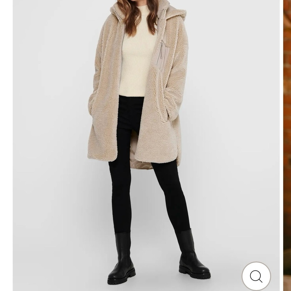Sascha Sherpa Cozy Tan Teddy Coat